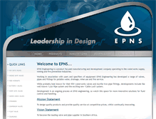 Tablet Screenshot of epns.co.za